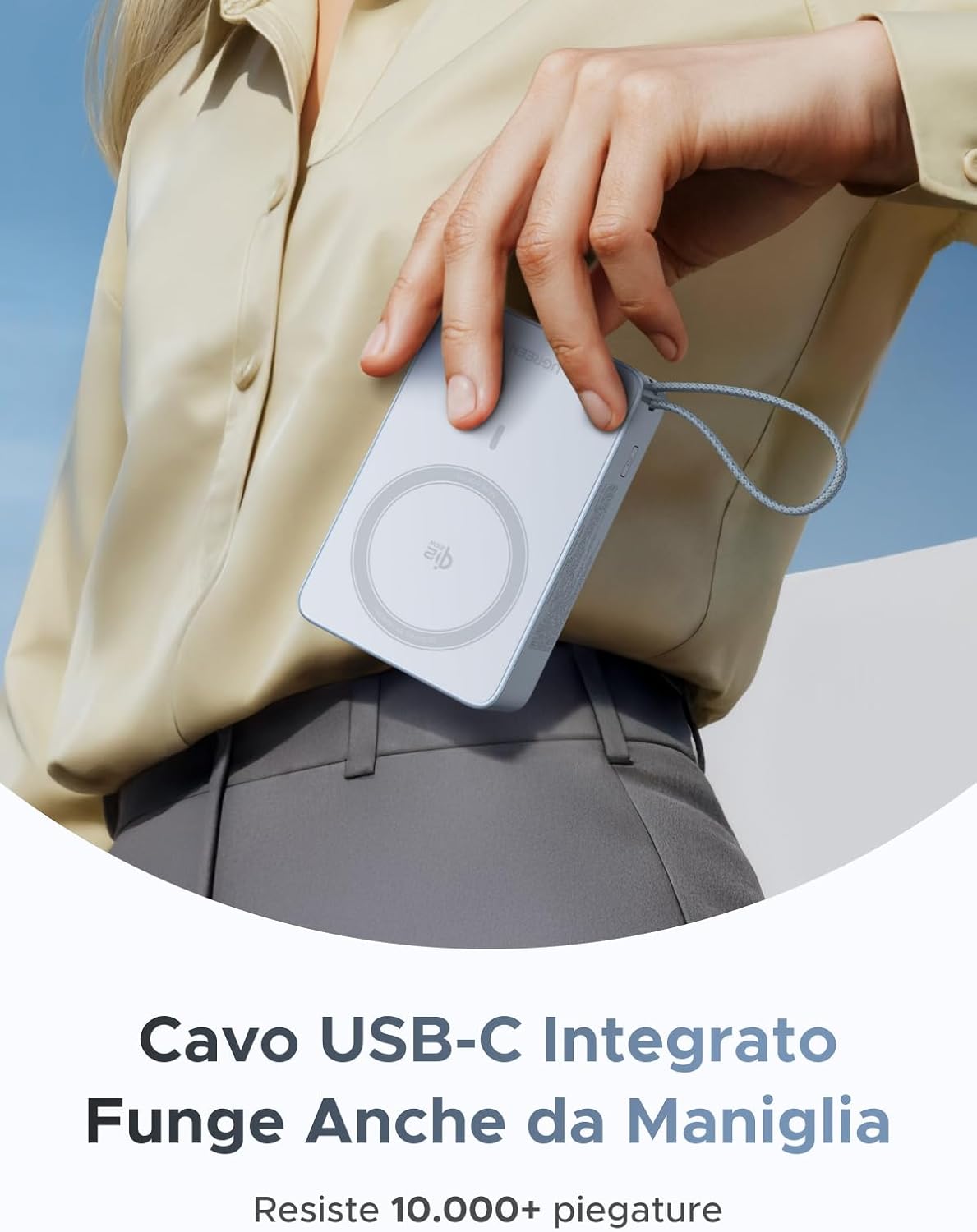 Thumbnail 5 de UGREEN MagFlow Qi2 Power Bank 25W 20.000 mAh con ricarica magnetica MagSafe e USB-C PD 45W