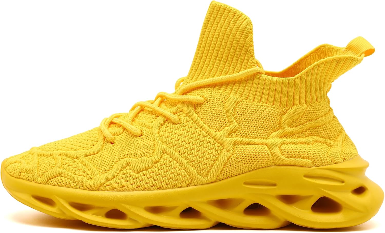Detalle de ZDFQLGV Modische lässige Fitness Laufschuhe – Herren, leicht, atmungsaktiv und rutschfest