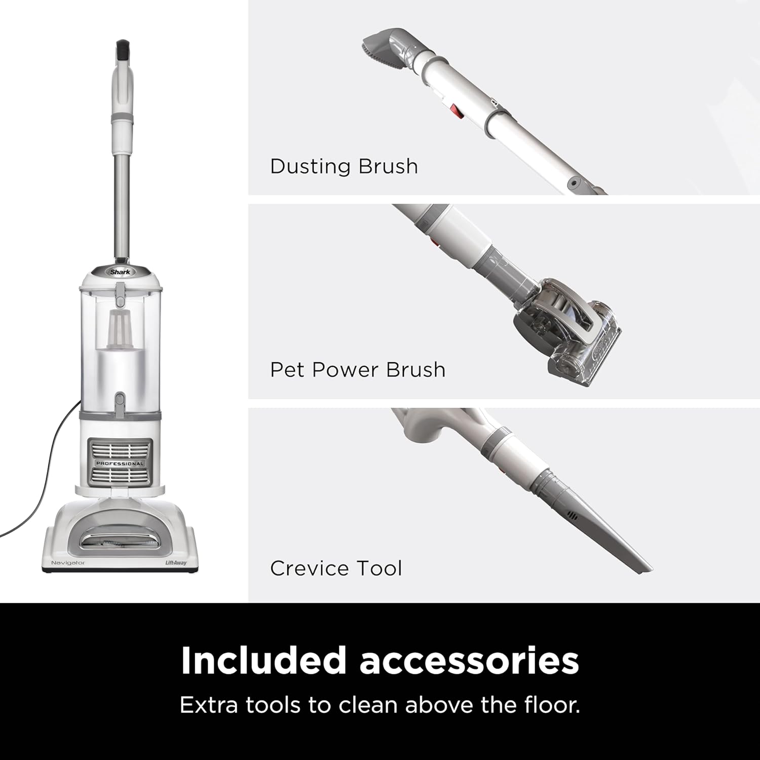 Detalle de Shark NV356E Navigator upright vacuum 0.87 L 🧹