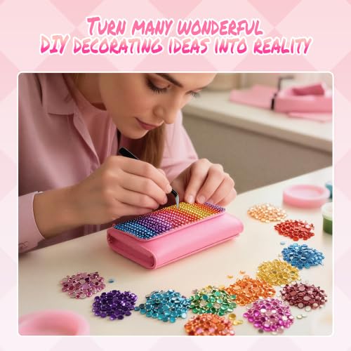 Thumbnail 2 de Kimsky 40000 PCS Bedazzler Kit – 40 Farben Strasssteine für Nägel