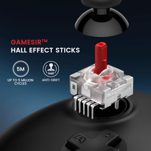 Thumbnail 2 de GameSir G7 HE mando con cable para Xbox y PC, sticks Hall y gatillos magnéticos