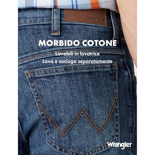 Thumbnail 4 de Wrangler Red Kabel 112126012, jeans uomo regular a gamba dritta Authentic Blue