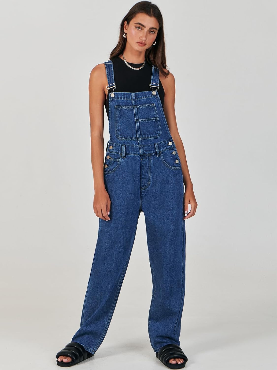 Thumbnail 3 de ANRABESS Denim Overalls in Rayon