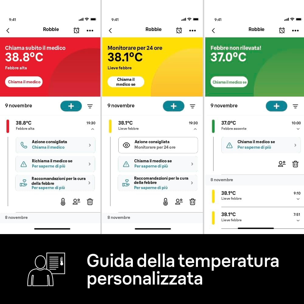 Thumbnail 2 de Braun ThermoScan 7+ connect: termometro auricolare con app Braun Family Care e tecnologia Age Precision