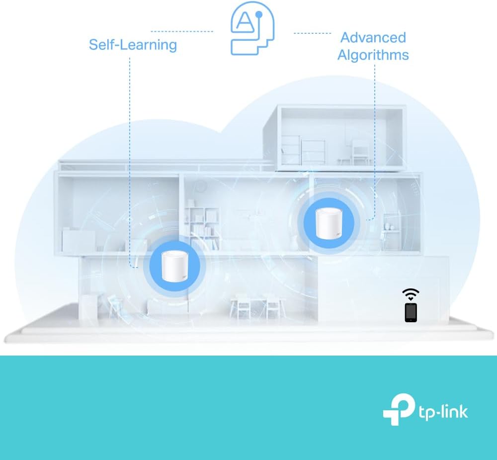 Thumbnail 6 de TP-Link Deco X10 (3-pack) AX1500 Wi‑Fi 6 Mesh System