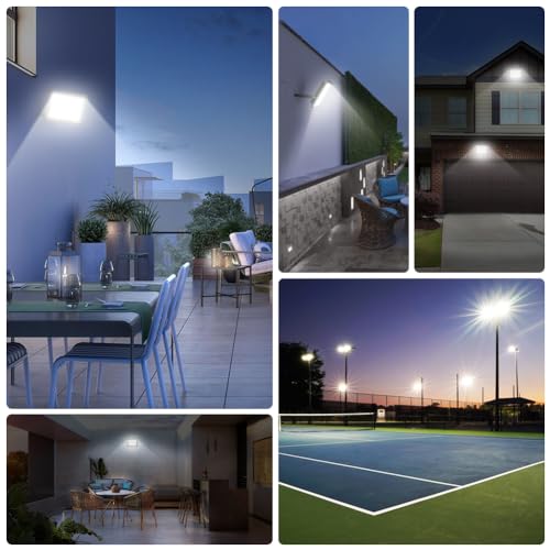 Thumbnail 6 de JESLED Foco LED Exterior 100W 🌟 IP66, 2 piezas
