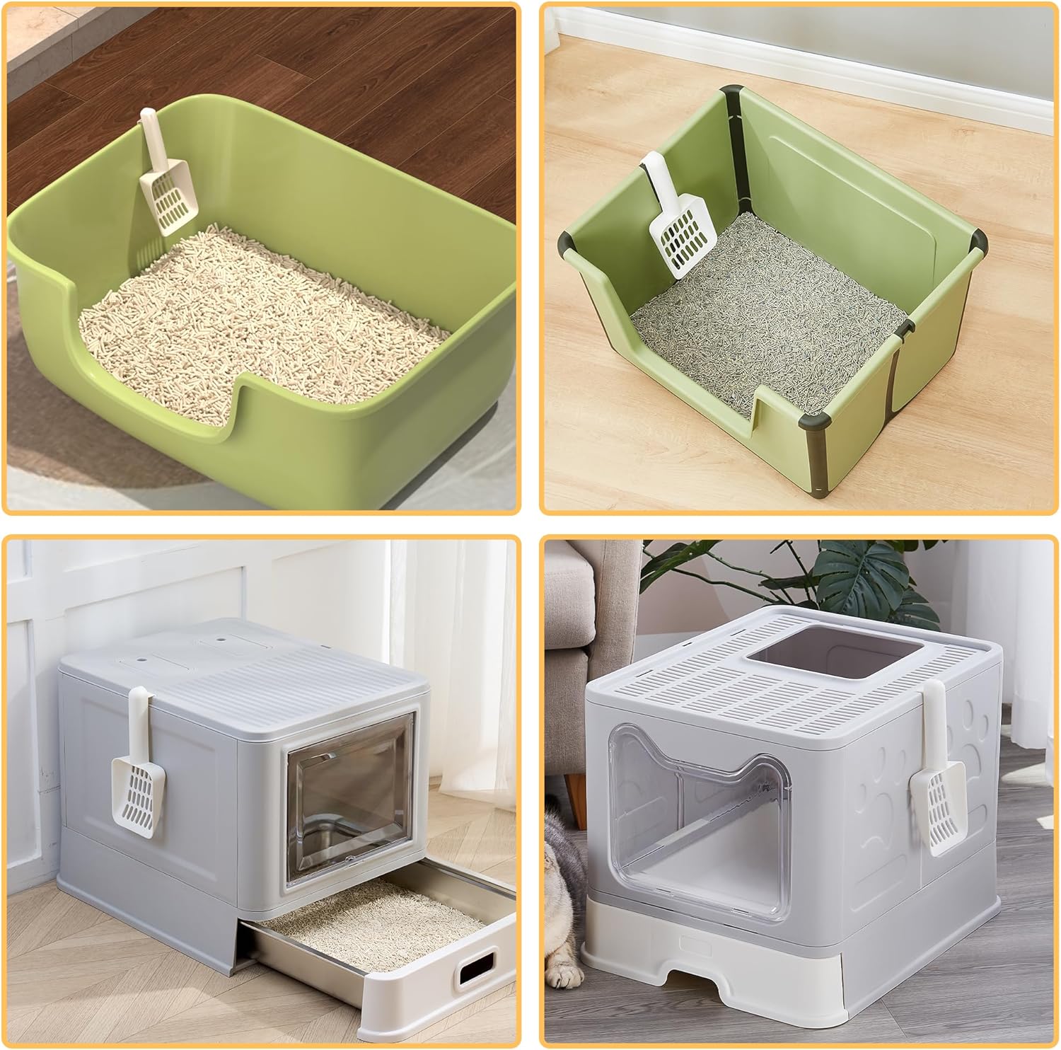 Thumbnail 6 de Vealind Cat Litter Scoops: Durable Non-Stick Shovel for Easy Cleaning
