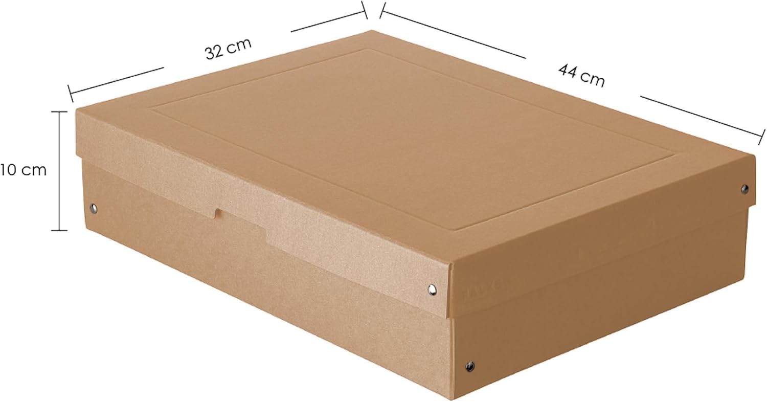 Thumbnail 2 de Falken PureBox Nature: scatola portaoggetti DIN A3, 100 mm, Made in Germany