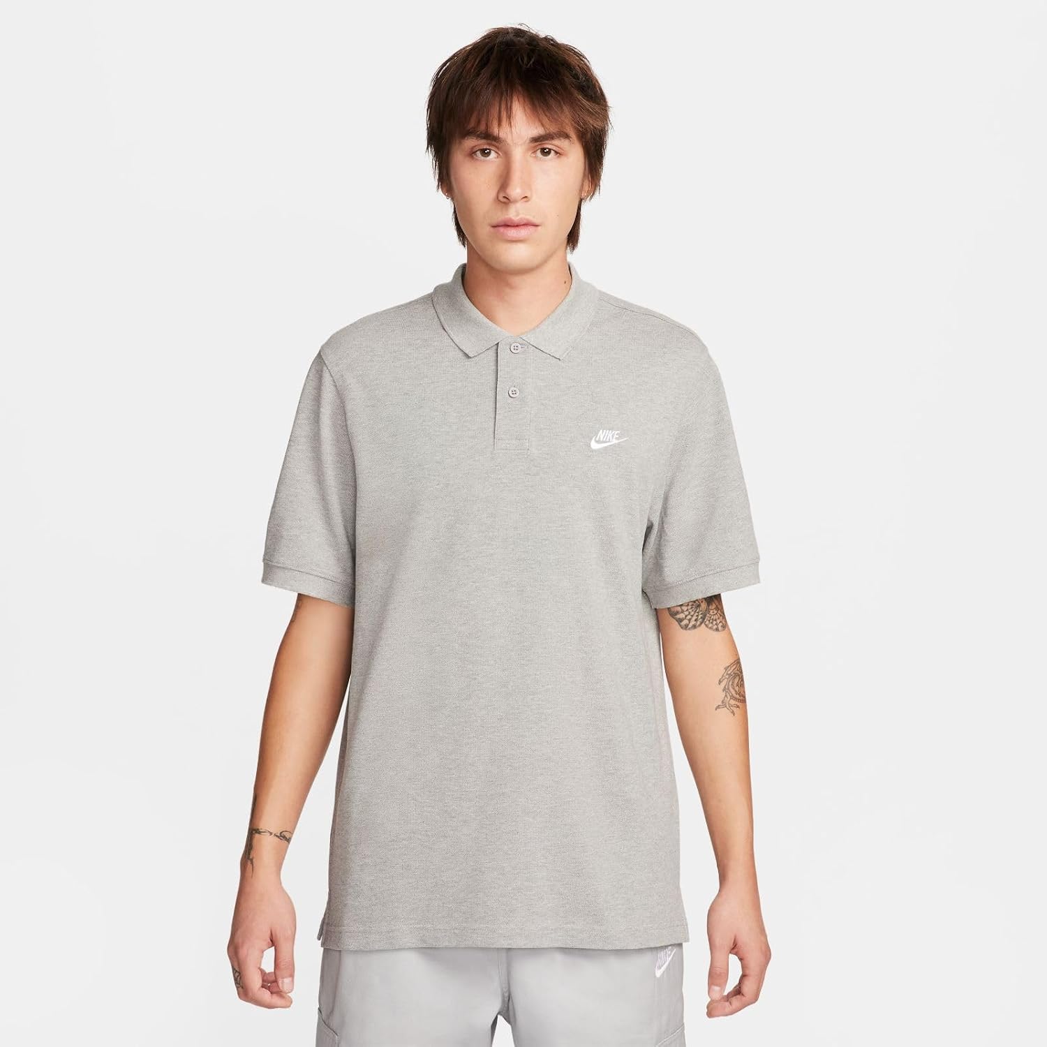 Detalle de Nike M NSW SPE Matchup Pq FN3894-480 – męska koszulka polo z bawełny