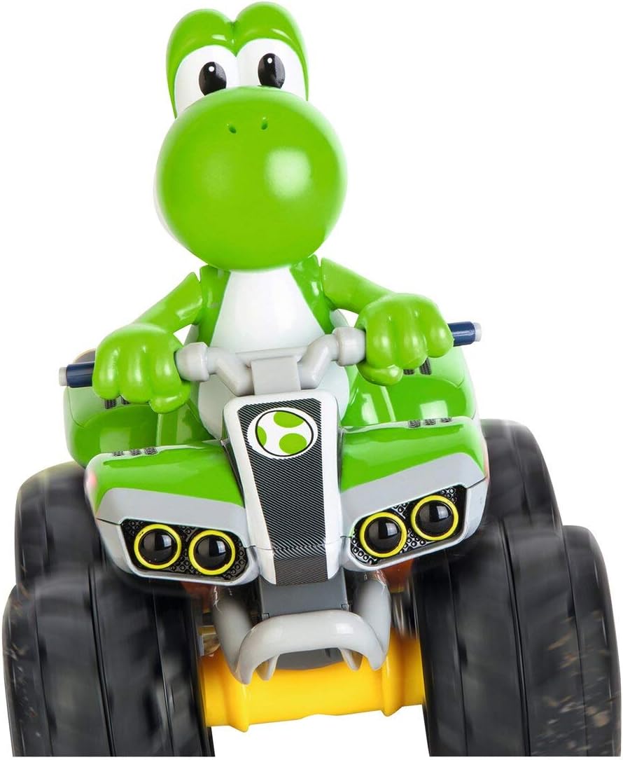 Detalle 2 de Carrera - 370200997X RC Mario Kart Yoshi Quad, Multicolore