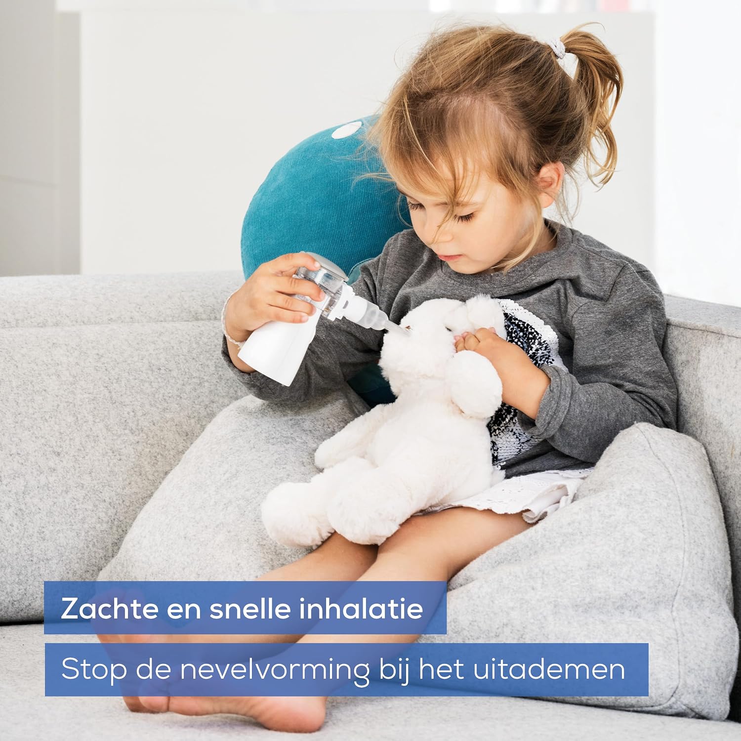 Detalle 2 de Beurer IH 57 (2199) inhalator met accu, oscillerend membraan en aerosoltechnologie