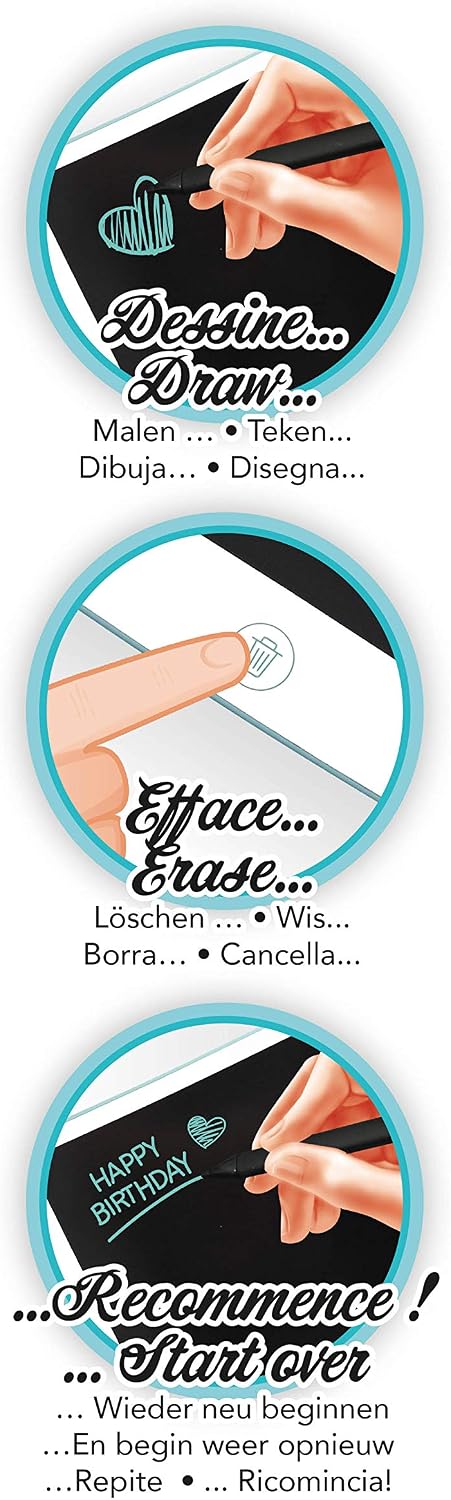 Thumbnail 4 de Buki TD001 — Tablette à dessin légère avec écran LCD et stylet