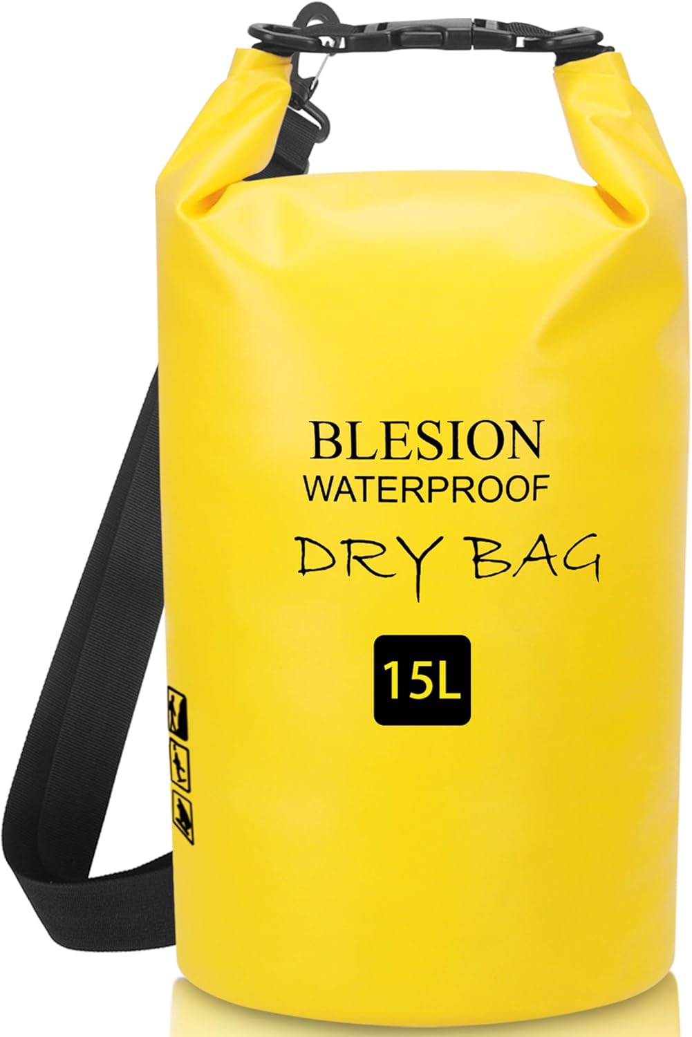 BLESION Dry Bag 5–30L wasserdichte Tasche mit verstellbarem Schultergurt – für Kajak, Angeln, Wandern