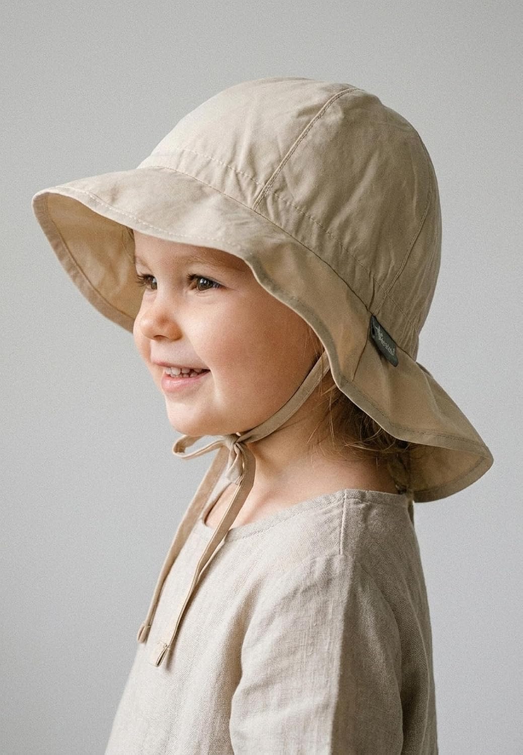 Detalle de Sterntaler Sonnenhut Unisex Sommerhut – UV-Schutz 50+ aus Bio Popeline