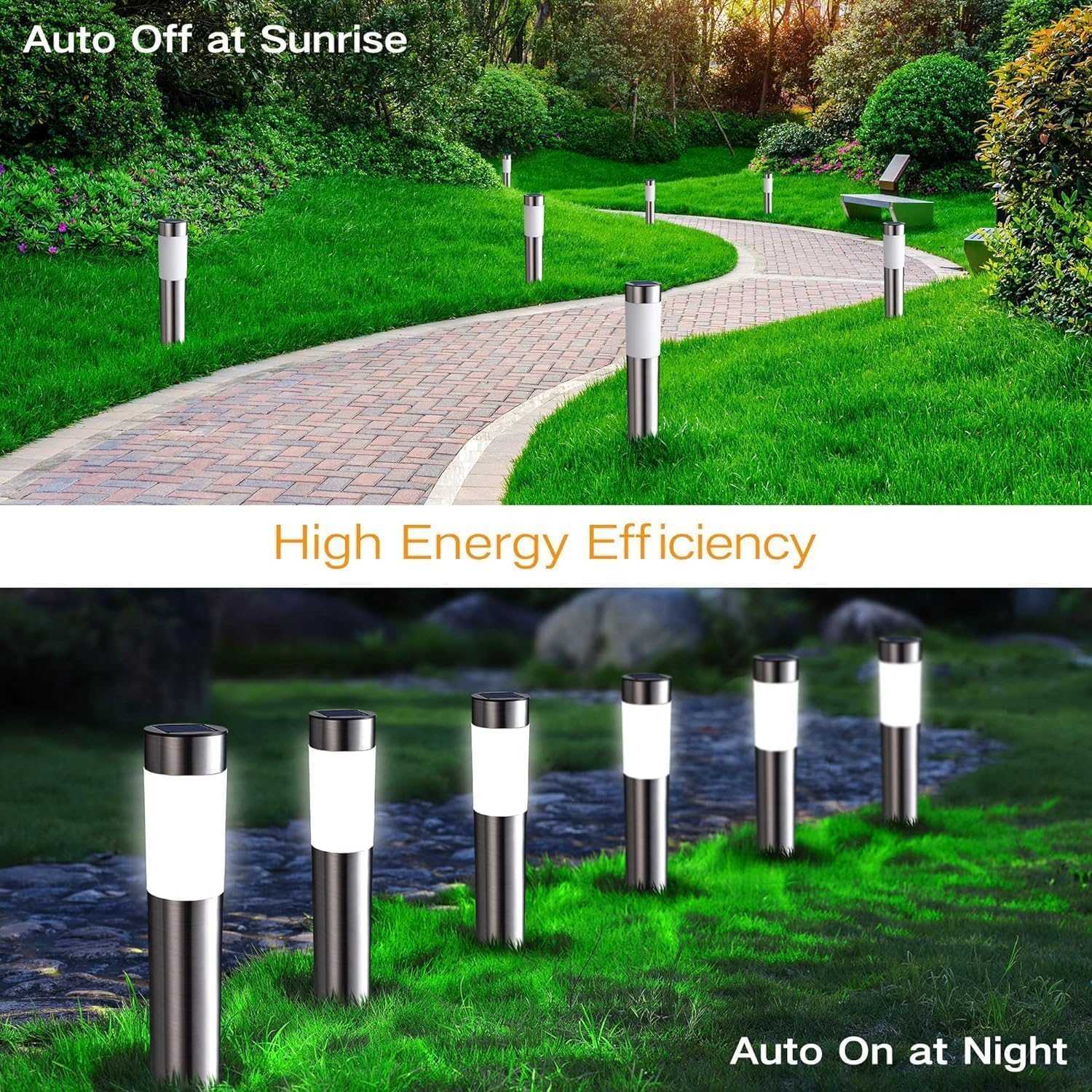 Thumbnail 2 de Joomer Solar Pathway Lights 4 Pack IP65