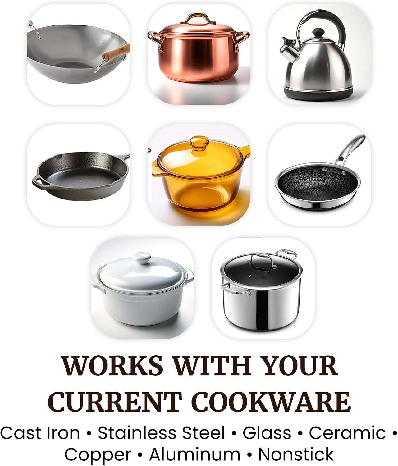 Detalle de Elite Gourmet Electric Burner 1000W Cast Iron Hot Plate with 7 Heat Settings