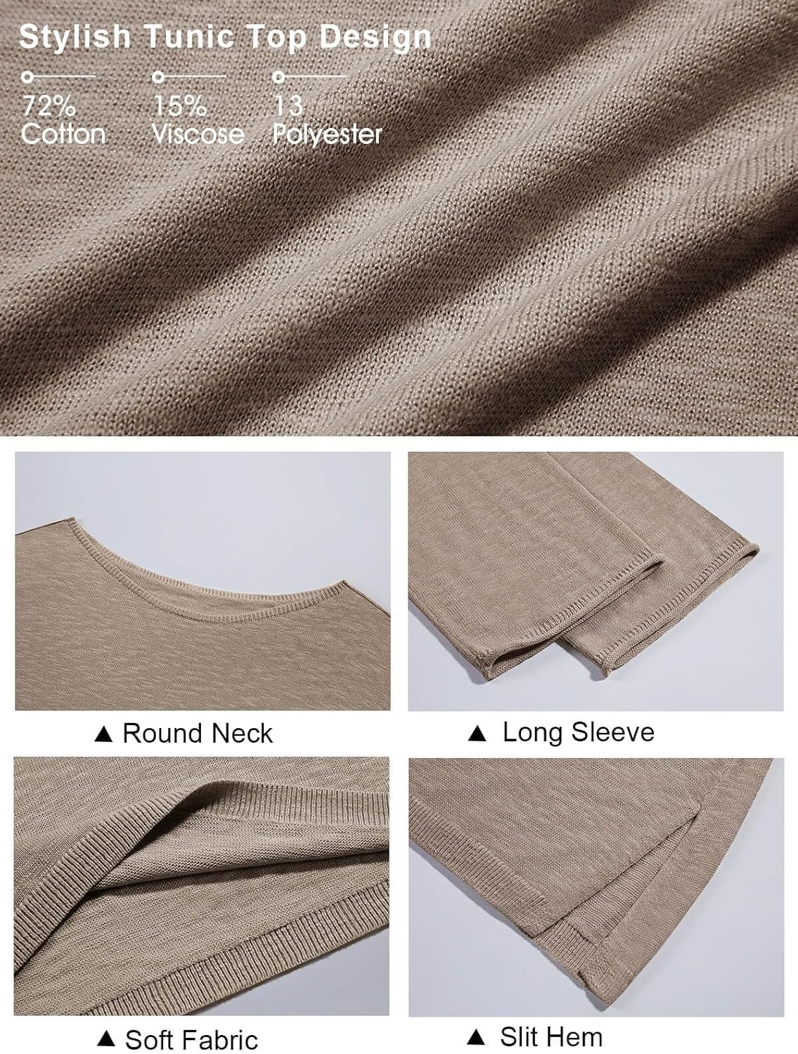 Thumbnail 5 de Tankaneo Oversized Sweater Cotton