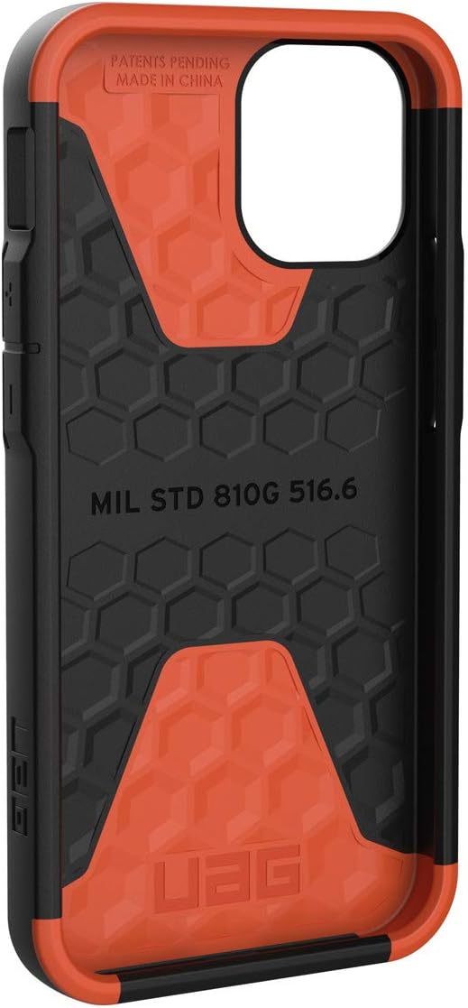 Thumbnail 6 de URBAN ARMOR GEAR UAG-IPH20SC-BK CIVILIAN iPhone 12 mini用耐衝撃ケース、複層構造・ワイヤレス充電対応