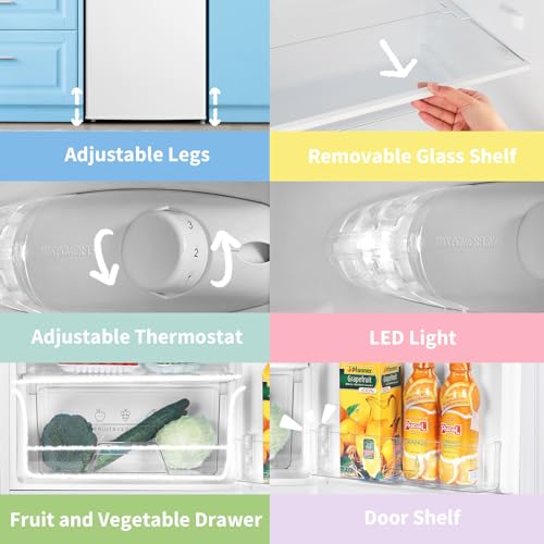 Thumbnail 2 de COMFEE' RCD133WH2(E) 131L Under Counter Larder Fridge