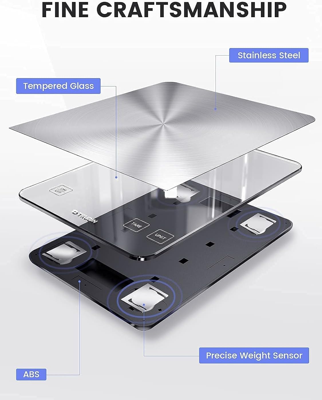 Detalle de NASA-Grade 33lb Digital Kitchen Scale ⚖