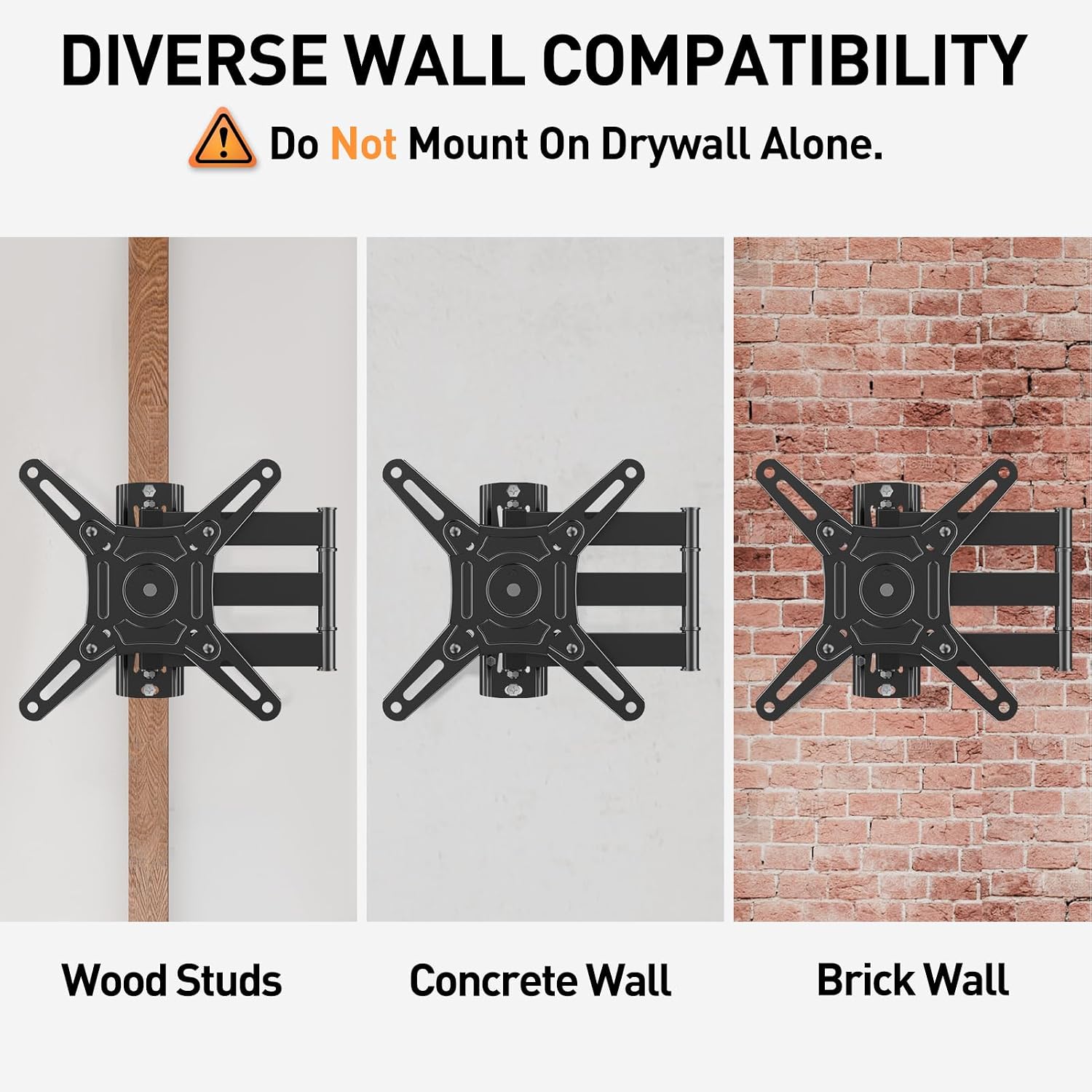 Thumbnail 6 de ELIVED EV012 TV wall bracket 14–42 inch, 20 kg capacity