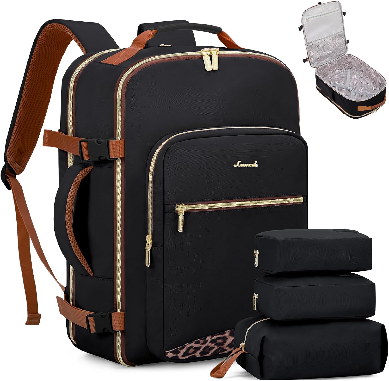 Detalle de LOVEVOOK Travel Backpack 40L
