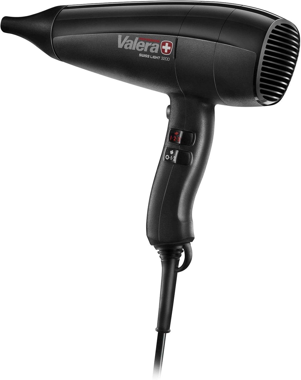 Valera Swiss Light 3200: Leichtgewichtiger Profi-Haartrockner mit 3 Stufen, Abkühltaste und abnehmbarem Filter