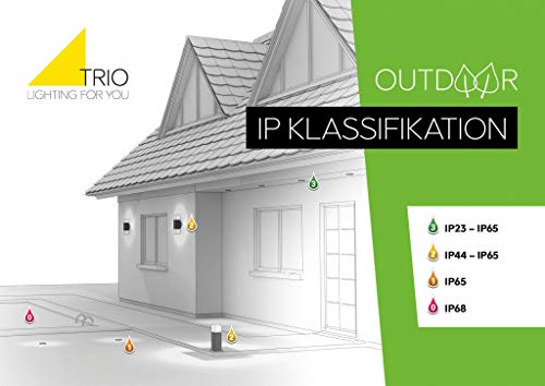 Thumbnail 5 de Trio Leuchten Hoosic 524060142 poste exterior antracita