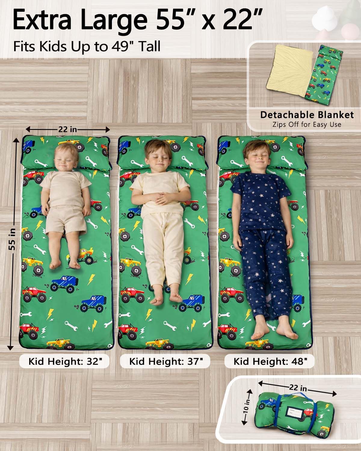 Detalle 2 de Primlect Toddler Nap Mat 55"x35