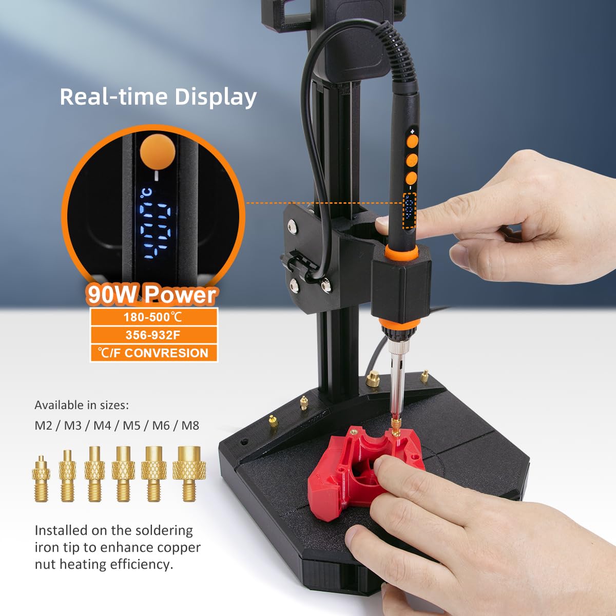 Thumbnail 4 de Mintion Heat Set Insert Tool 90W