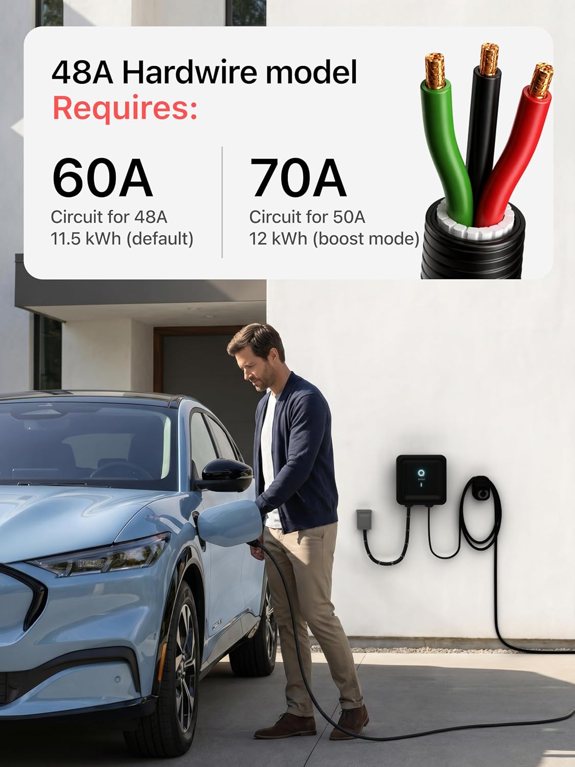 Thumbnail 6 de EVIQO Level 2 EV Charger 48 Amp 240V