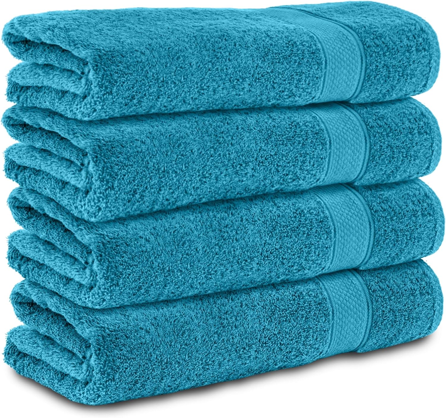 Thumbnail 6 de Drap de bain Komfortec 100x200 cm en 100% coton gris anthracite