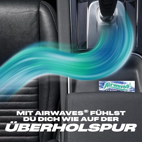 Thumbnail 8 de Airwaves Strong Zuckerfrei Kaugummi – Intensives Menthol, langanhaltende Frische, 30x10 Dragees