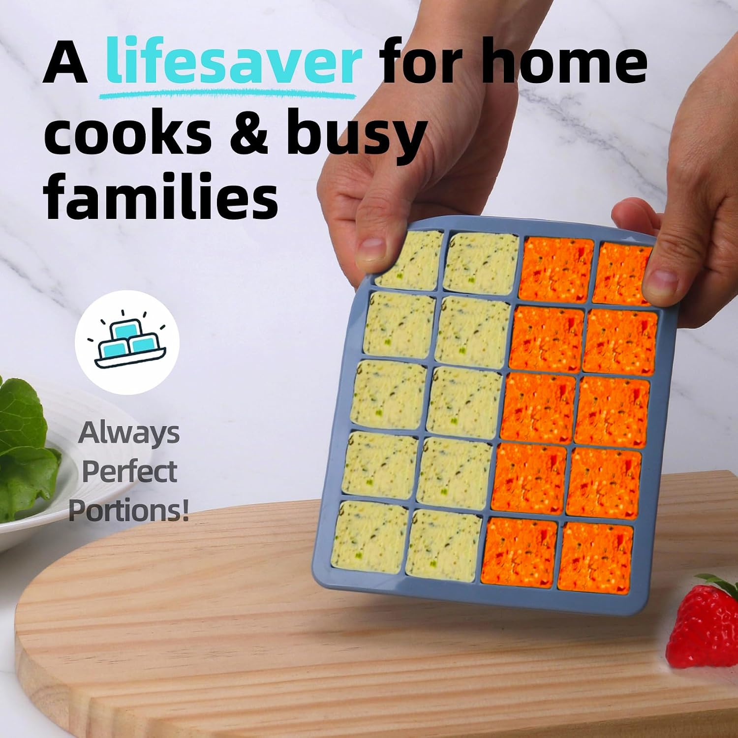 Thumbnail 5 de Silicone Freezer Molds, 1 Tbsp
