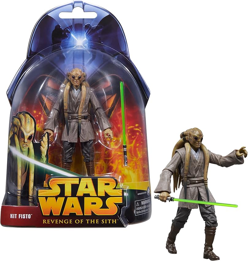 Thumbnail 1 de Star Wars Kit Fisto figura coleccionable 15 cm