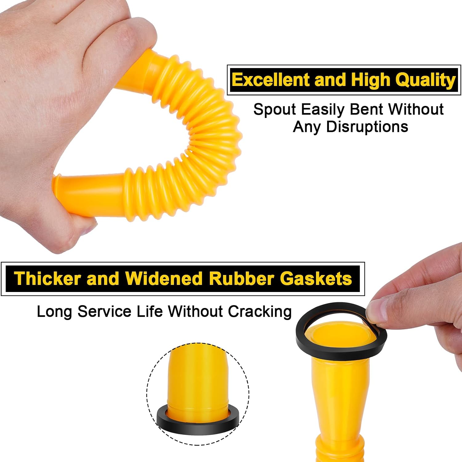 Detalle 2 de Godboy Gas Can Spout Replacement 5-pack 🛢