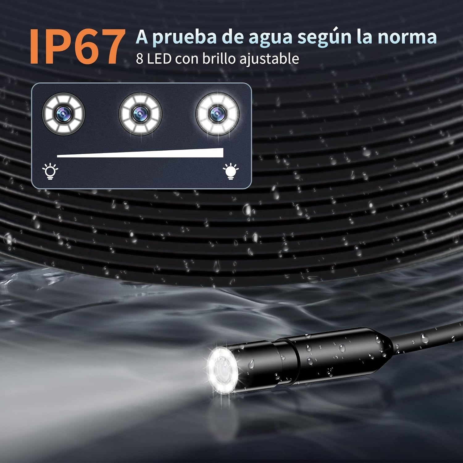Thumbnail 3 de Ruycllo Endoscopio 1080P 4.3" IPS