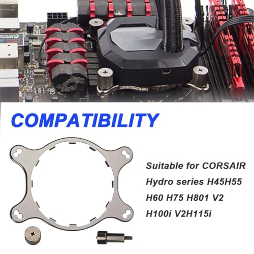 Detalle de HAAMNING7 AM4: kit de montaje para radiadores Corsair Hydro y accesorio con destornillador