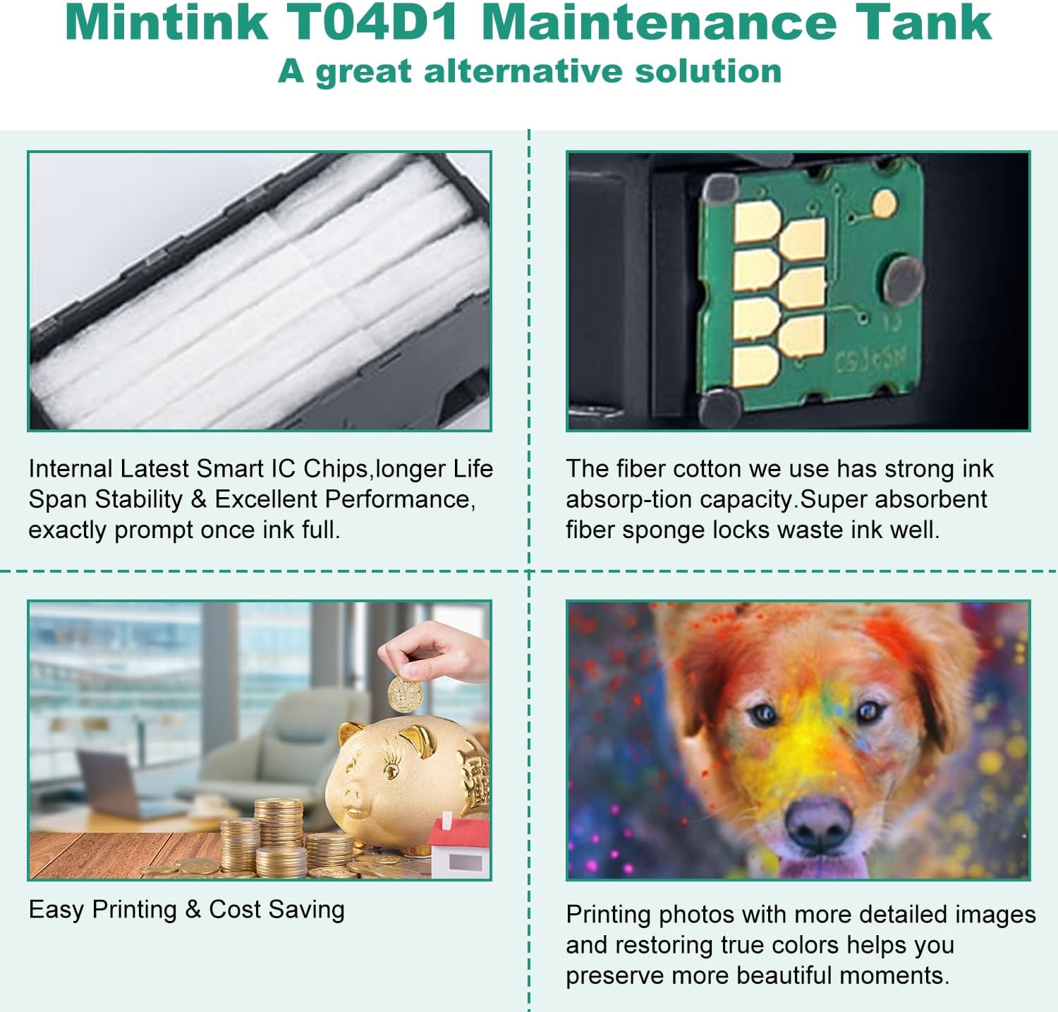 Thumbnail 6 de Mintink T04D1 Ink Maintenance Box for Epson ET, WF and XP Printers