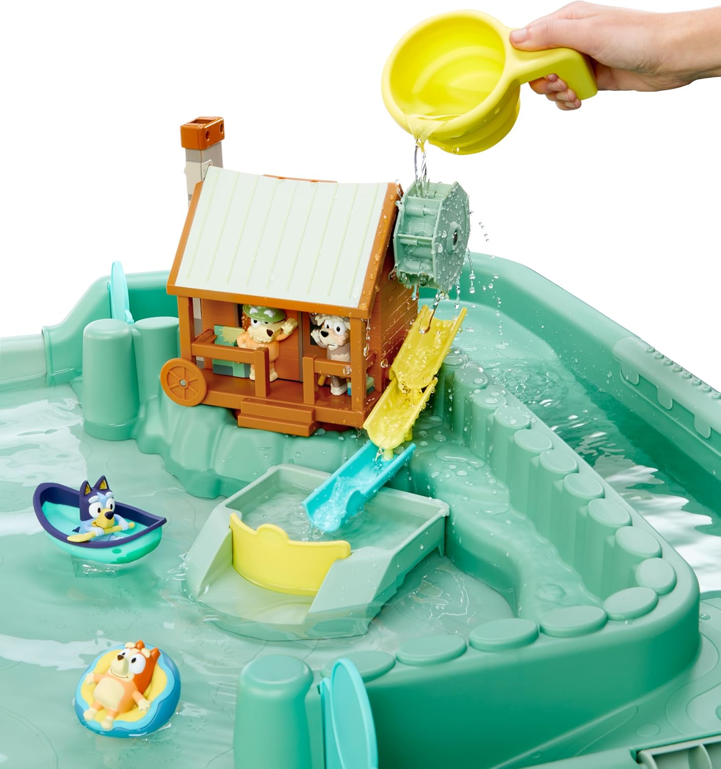Detalle de Little Tikes Bluey Bushland Adventure – Wasserspielset mit 6 Zubehörteilen für 2–4-Jährige