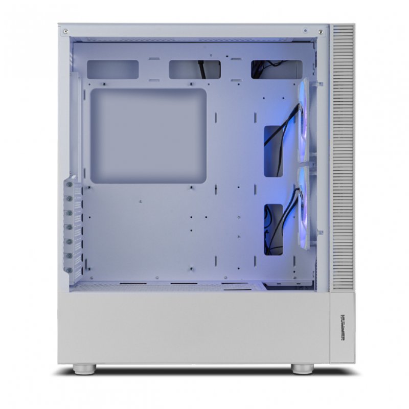 Detalle de Nox Hummer Nemesis semitorre Blanca USB 3.0 350 mm