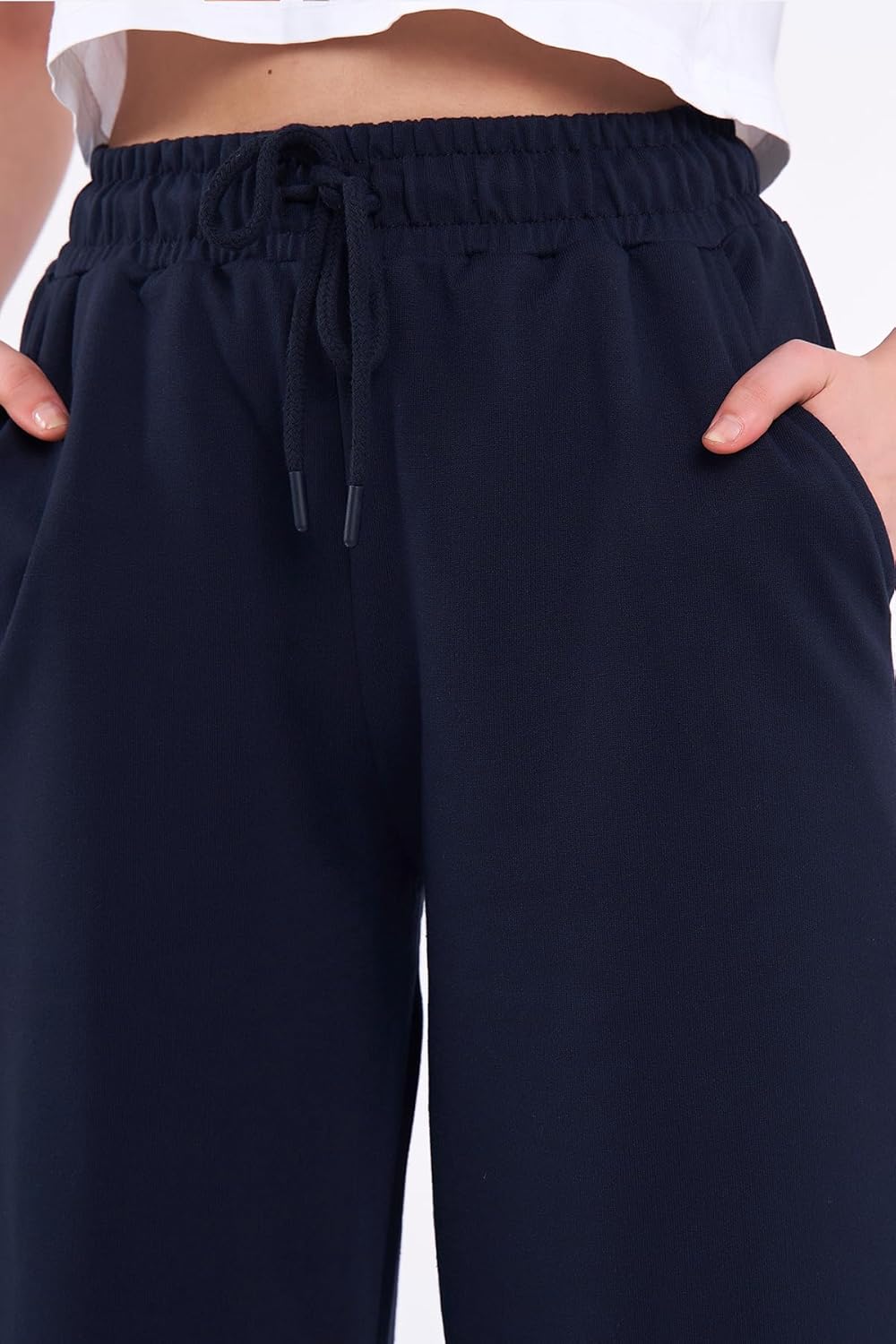 Thumbnail 4 de COMEOR Women’s Jogging Bottoms – lightweight breathable cotton straight-leg joggers with side pockets