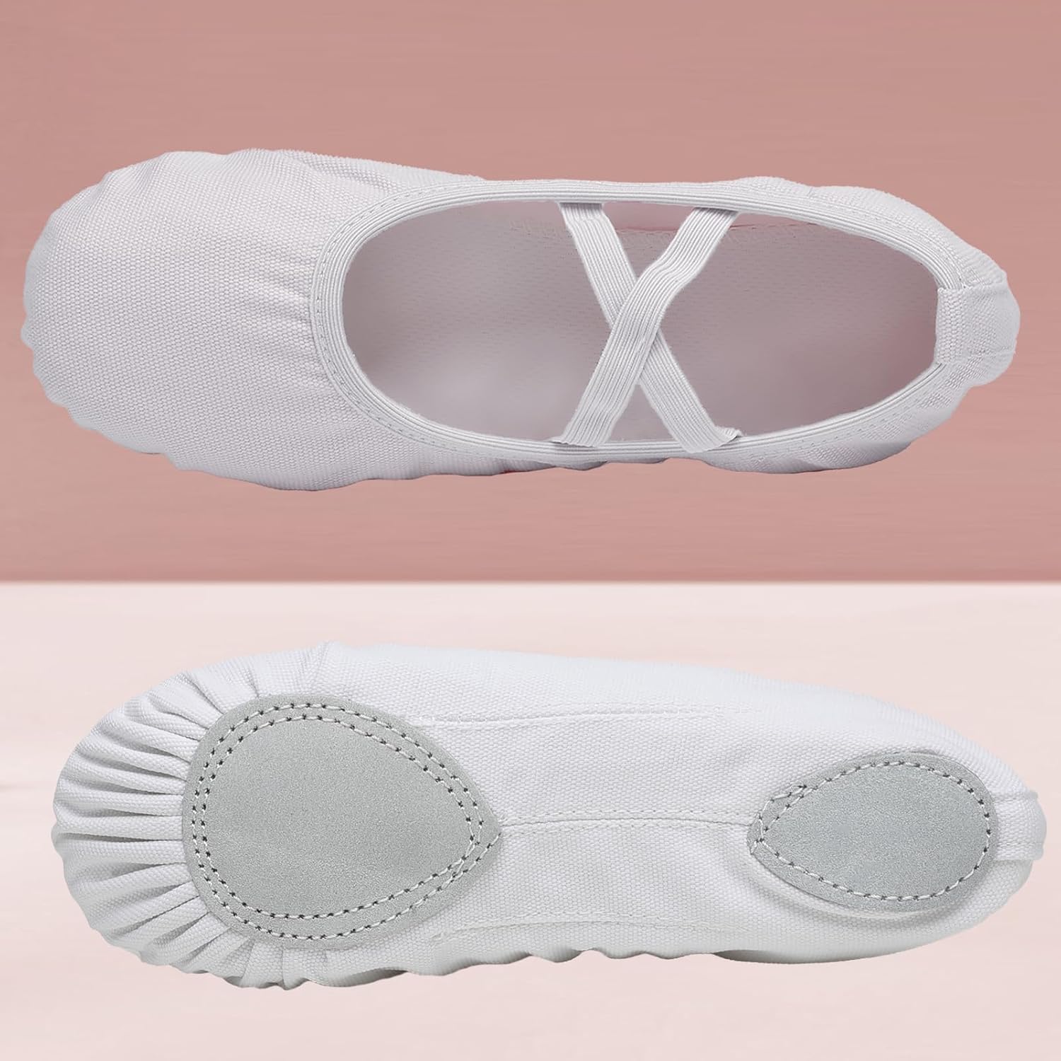 Detalle 2 de Acfoda canvas-balletschoenen voor kinderen en volwassenen, EU 22-44