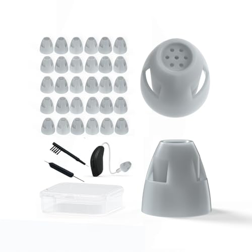Detalle de Resound Lot de 30 dômes ouverts en silicone pour appareils auditifs GN Resound – compatibles Libero/Nexia/OPN S