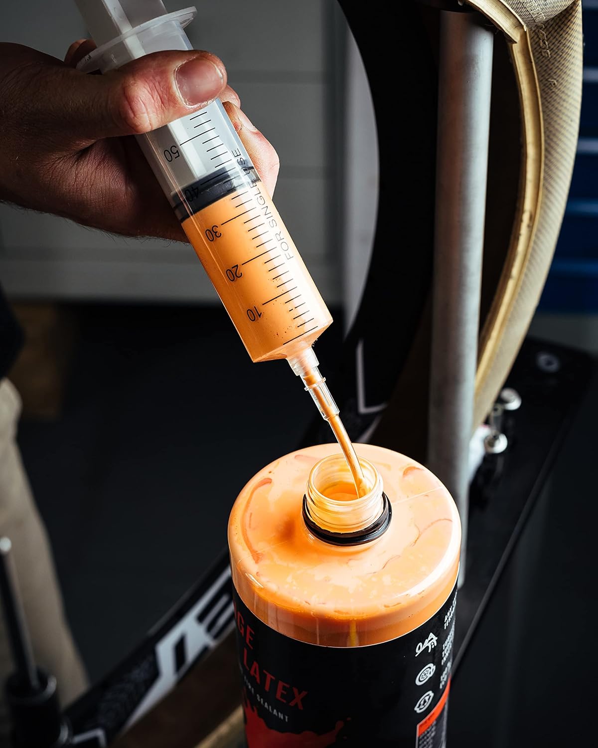 Thumbnail 4 de PMP Orange Latex: lattice sigillante antiforatura per coperture tubeless MTB e Strada