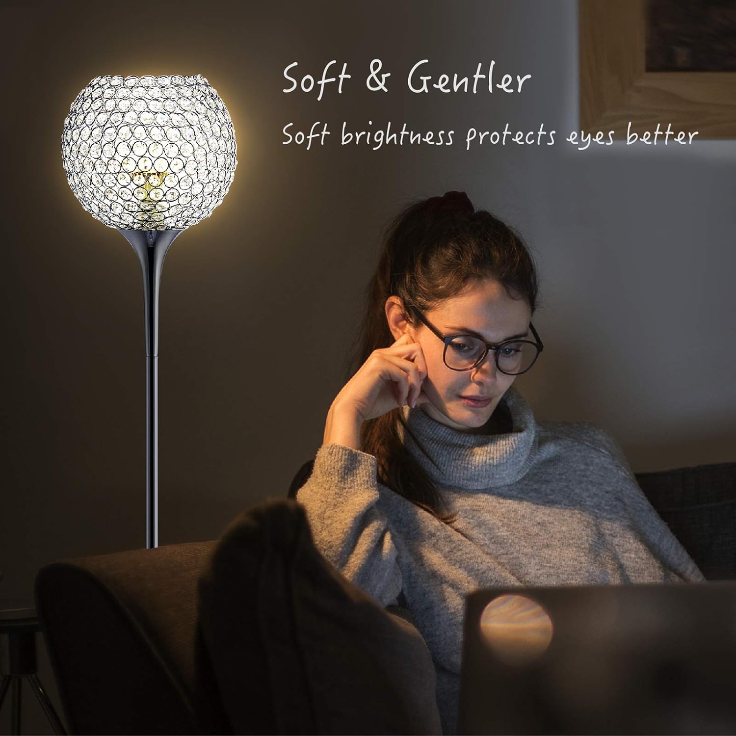 Thumbnail 6 de WANGIRL Lampada da Terra 1640 mm