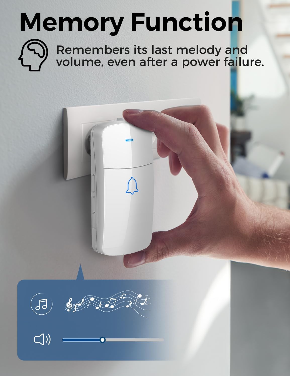 Thumbnail 6 de AVANTEK wireless doorbell 1312 ft range kit