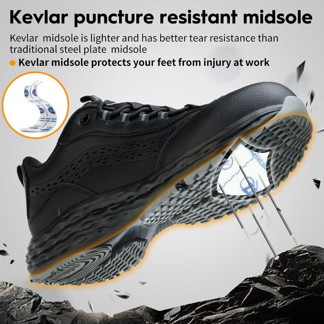 Thumbnail 3 de Scarpe Antinfortunistiche ISOOUS Uomo/Donna Antiscivolo – Leggere, Traspiranti e Sicure