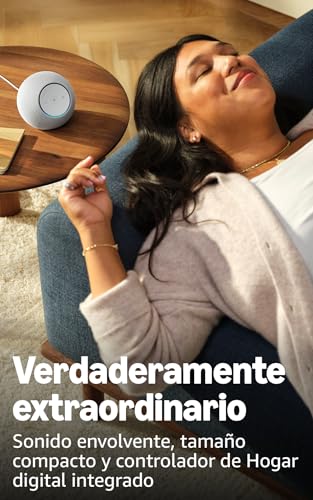 Detalle de Amazon Echo Dot Max: sonido envolvente y control inteligente para tu hogar
