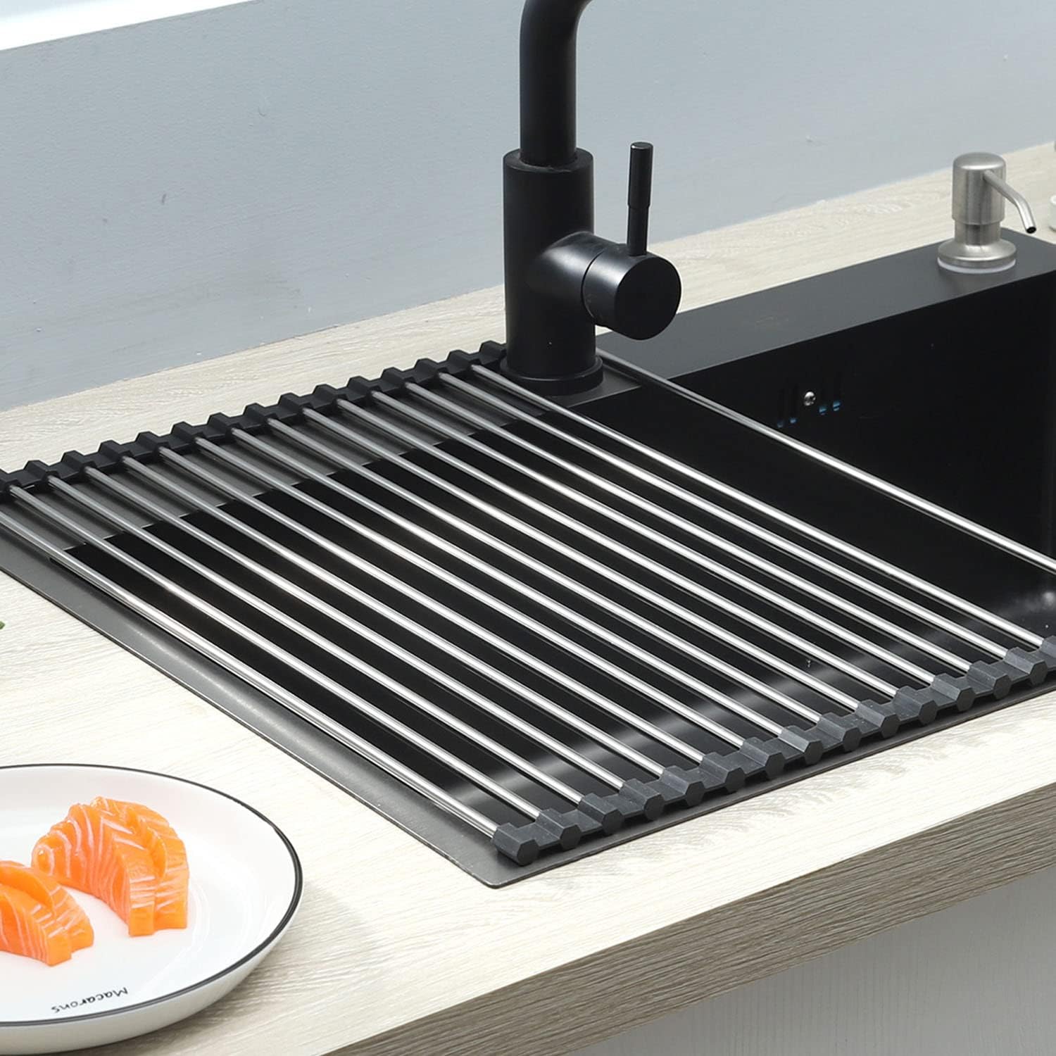 ViWaVee Escurreplatos Plegable 43 x 35